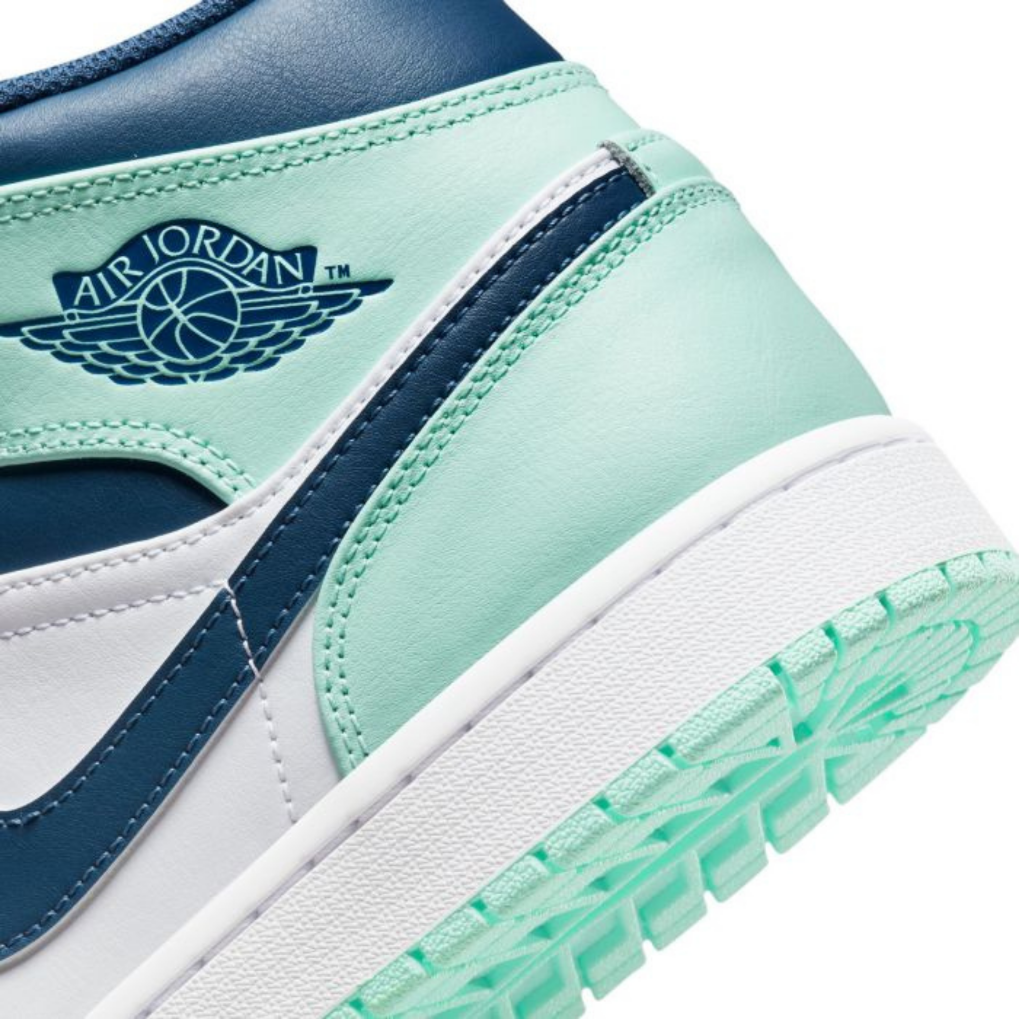 Jordan 1 Mid 'Blue Mint'