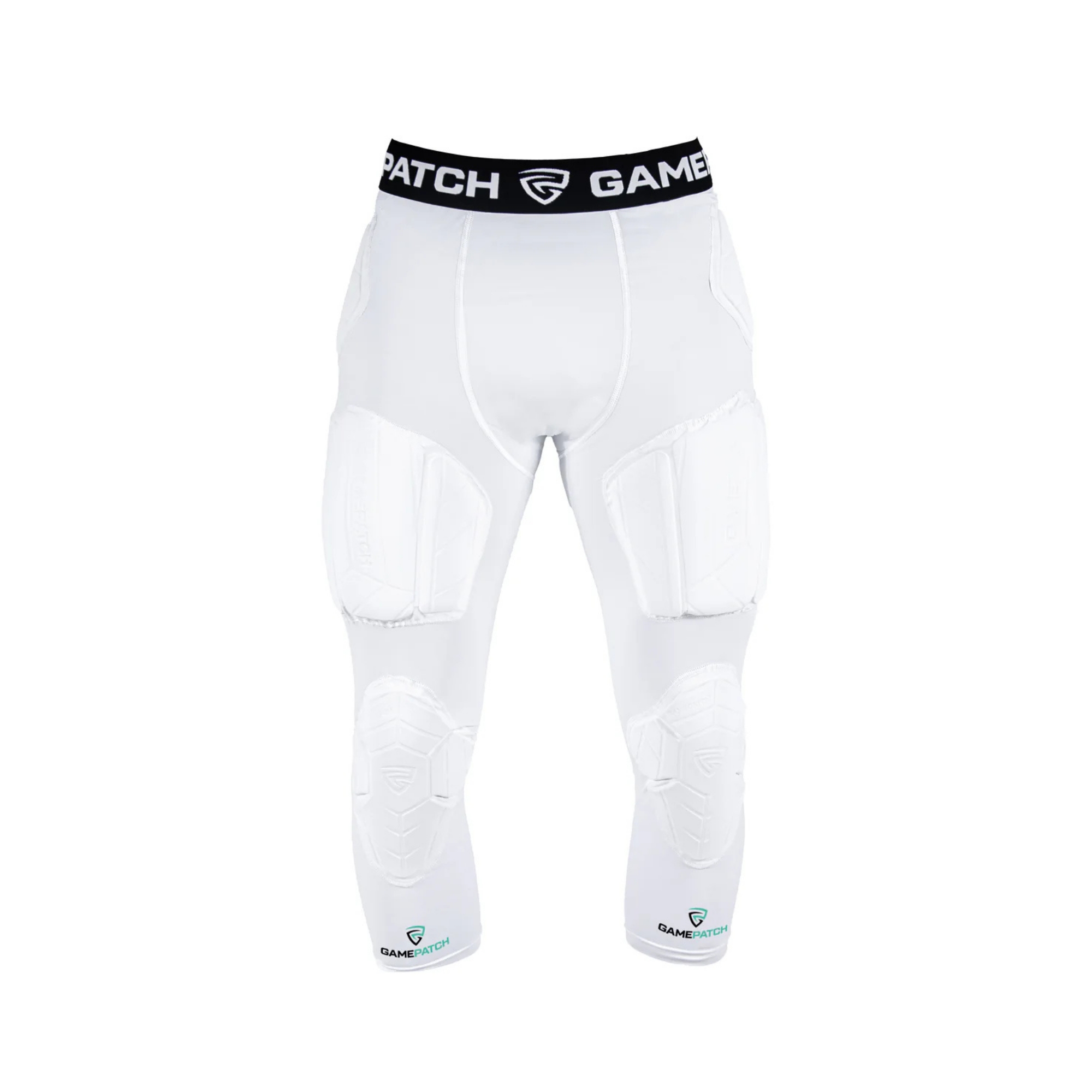 GamePatch 3/4 tights with full protection 'White'