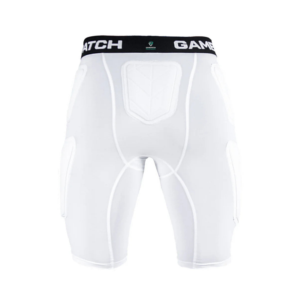 GamePatch Padded compression shorts PRO + 'White'