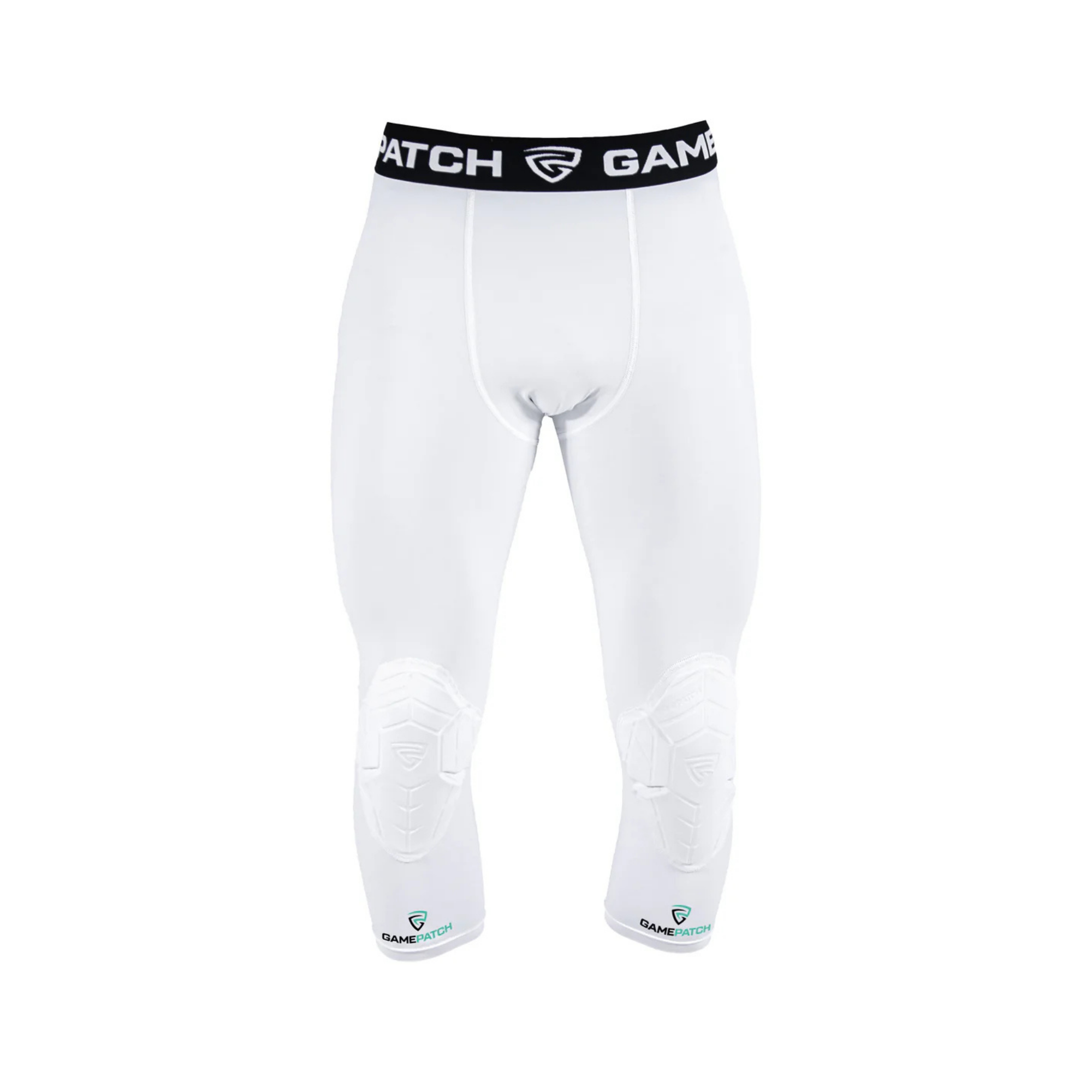 GamePatch 3/4 tights with knee padding 'White'
