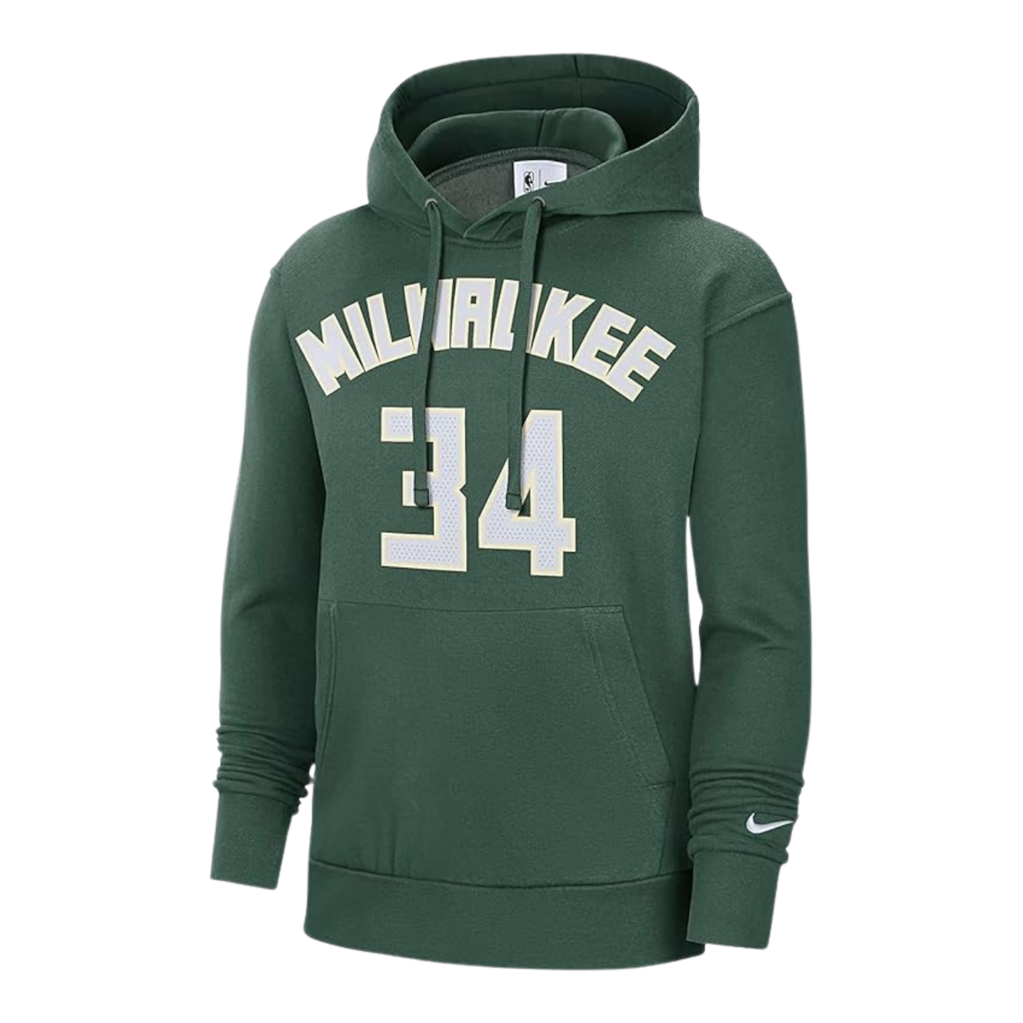 Nike NBA Milwaukee Bucks Fleece Hoodie Giannis Antetokounmpo #34