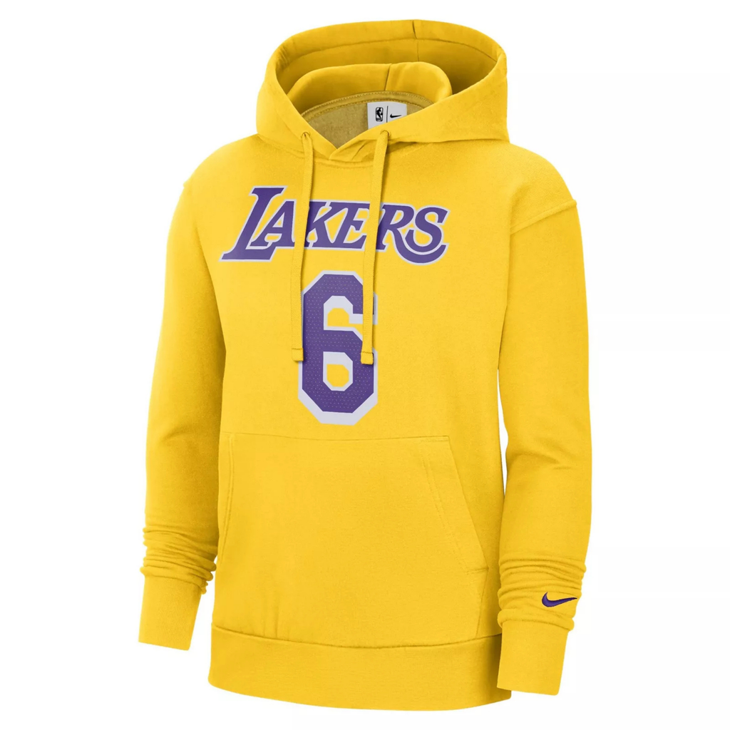 Nike NBA LA Lakers  Fleece Hoodie Lebron James #6