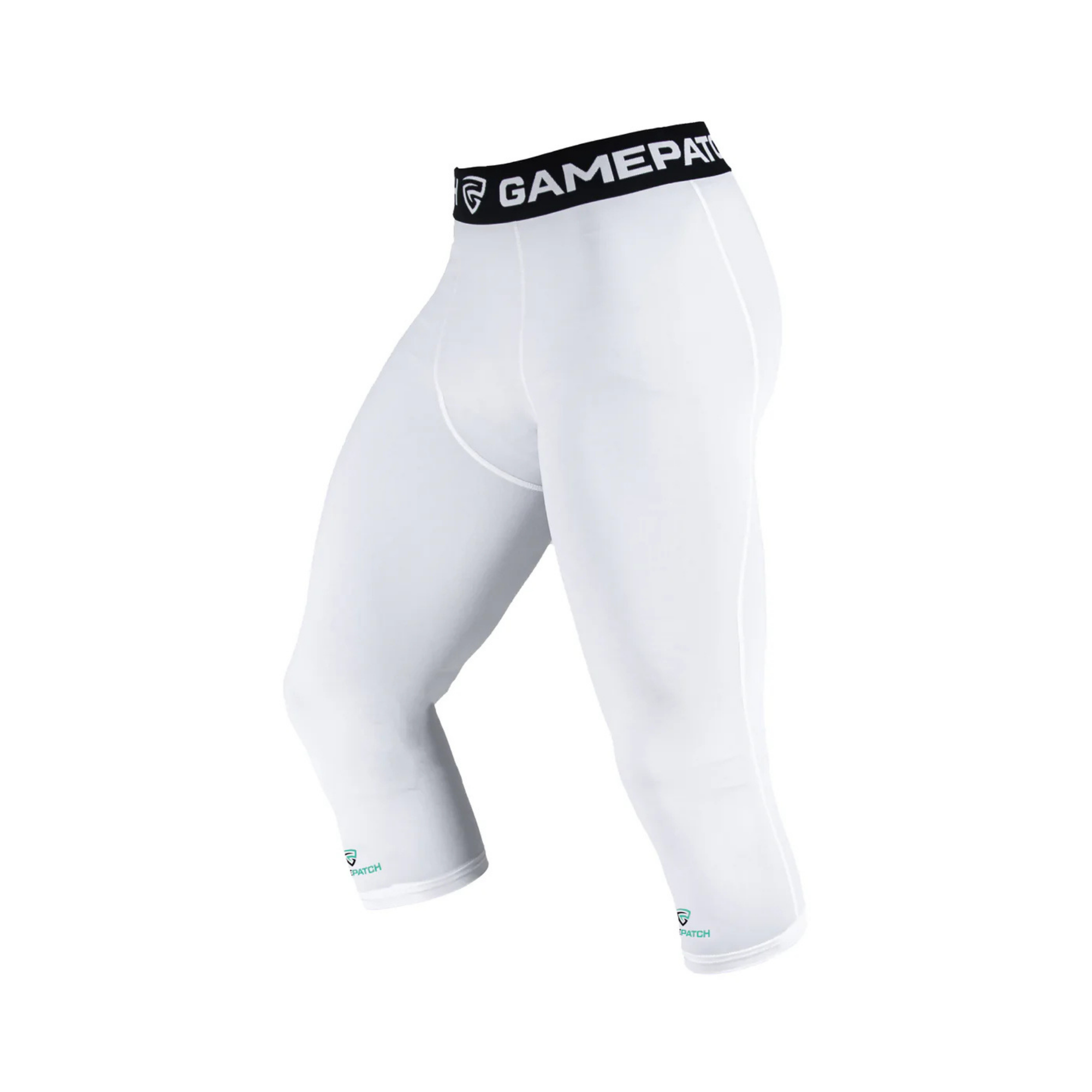 GamePatch 3/4 Compression tights 'White'