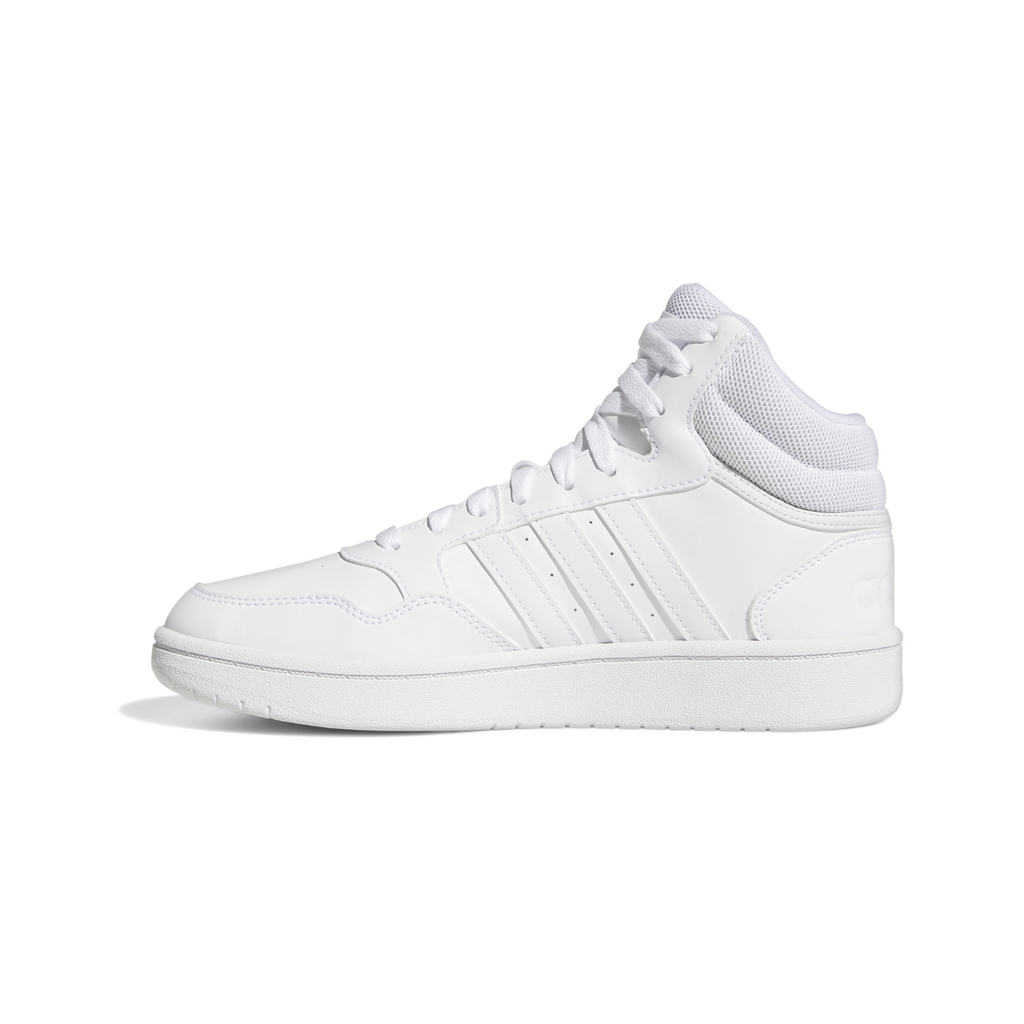 adidas hoops 3.0 mid White