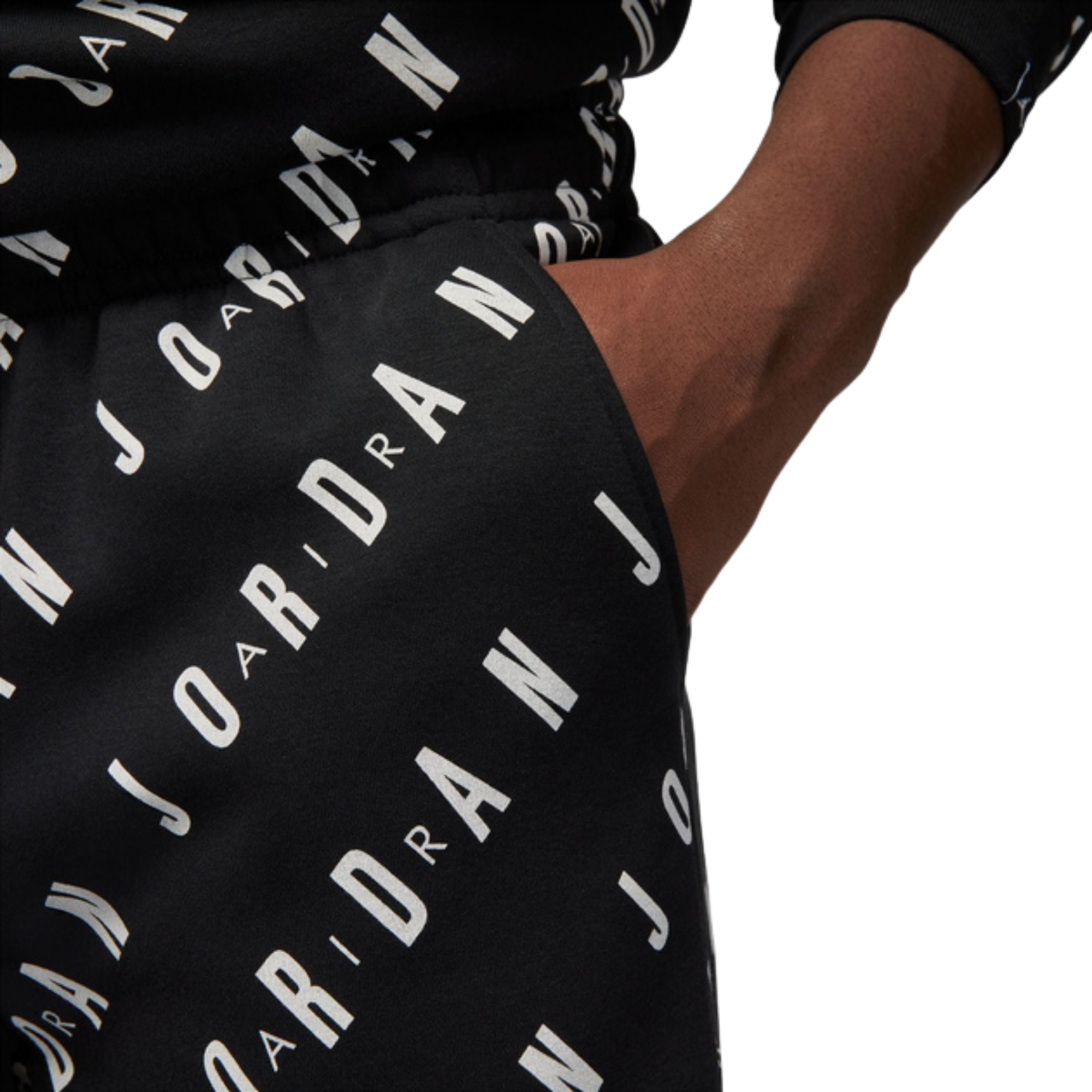Air Jordan Essentials Graphic Fleece Sweatpants 'Black'
