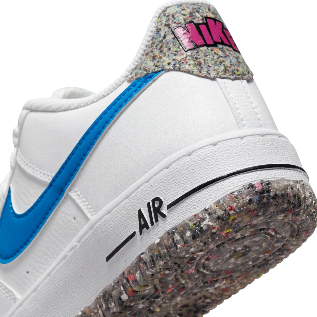 Nike Air Force 1 LV8 Next Nature Crater GS 'White Light Photo Blue'