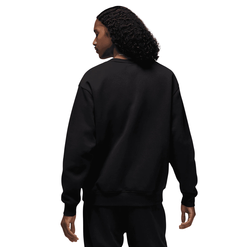 Jordan Essentials Fleece Crew Sweatshirt 'Black'