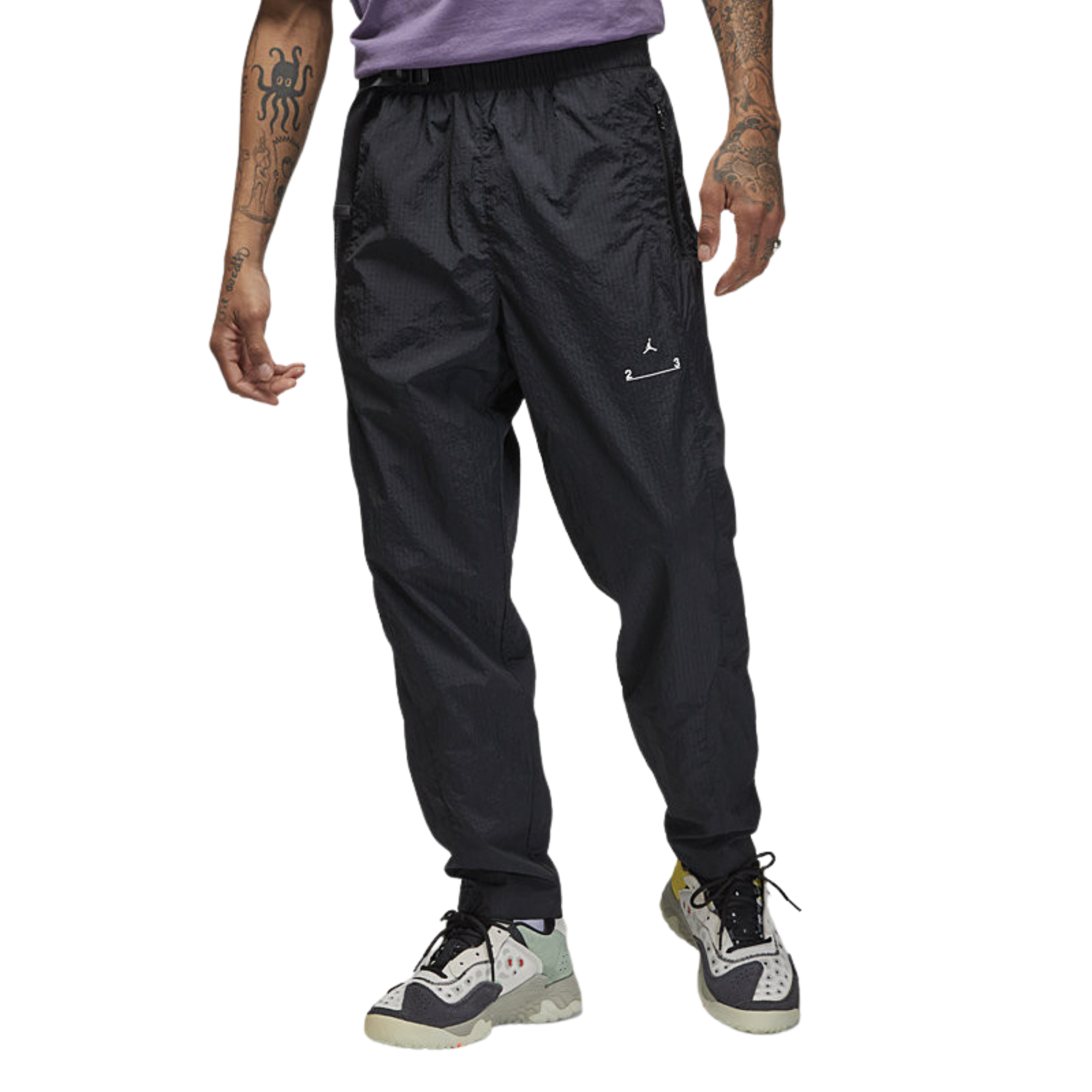 Jordan 23 Engineered Men's Woven Trousers 'Black'