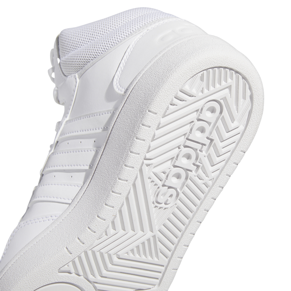 adidas hoops 3.0 mid White
