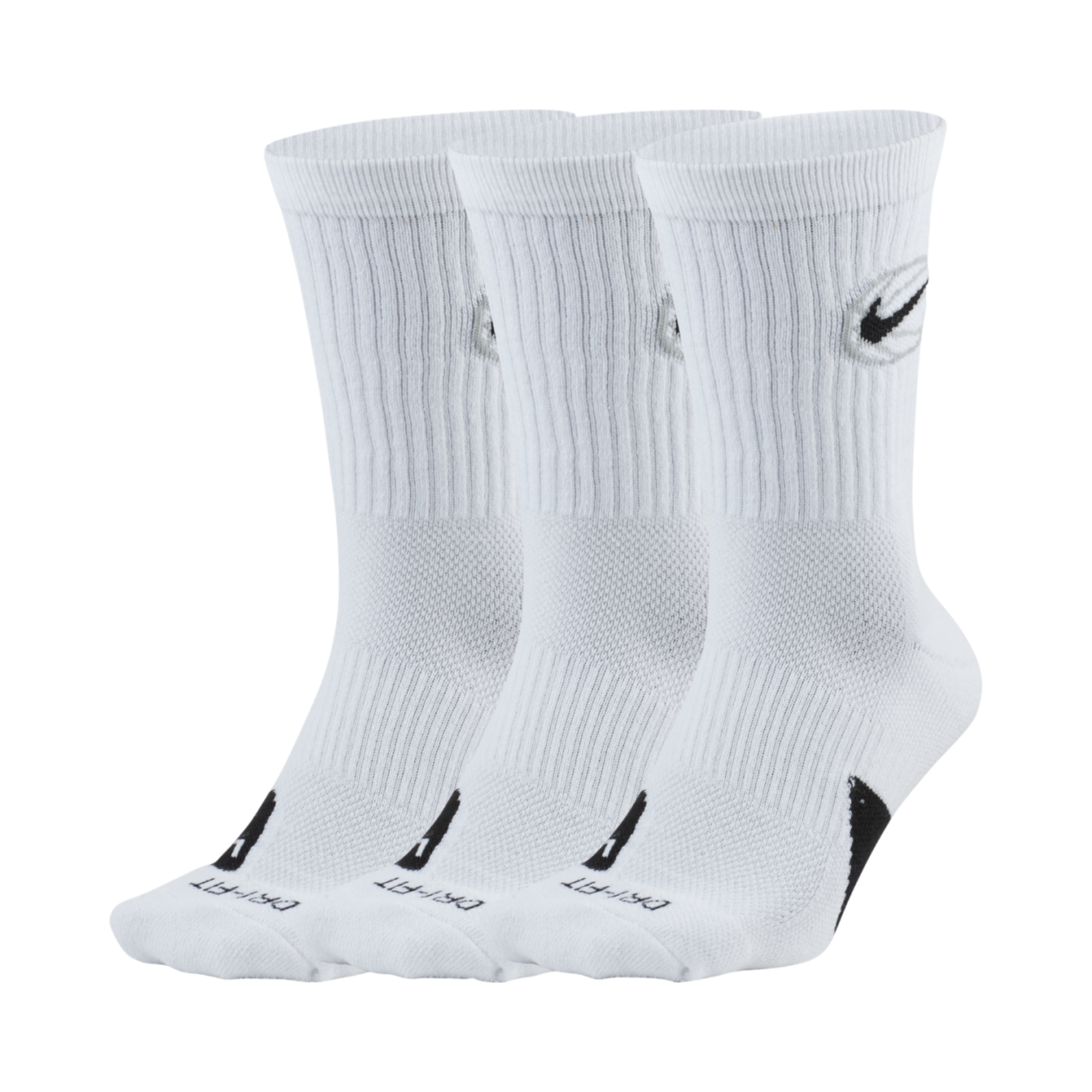 Nike Everyday Crew Basketball Socks 'White'